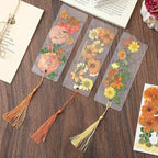 Fuyoooo 376 Pcs Pressed Flowers Bookmark Making Kit, DIY Bookmark Laminating - Image 7