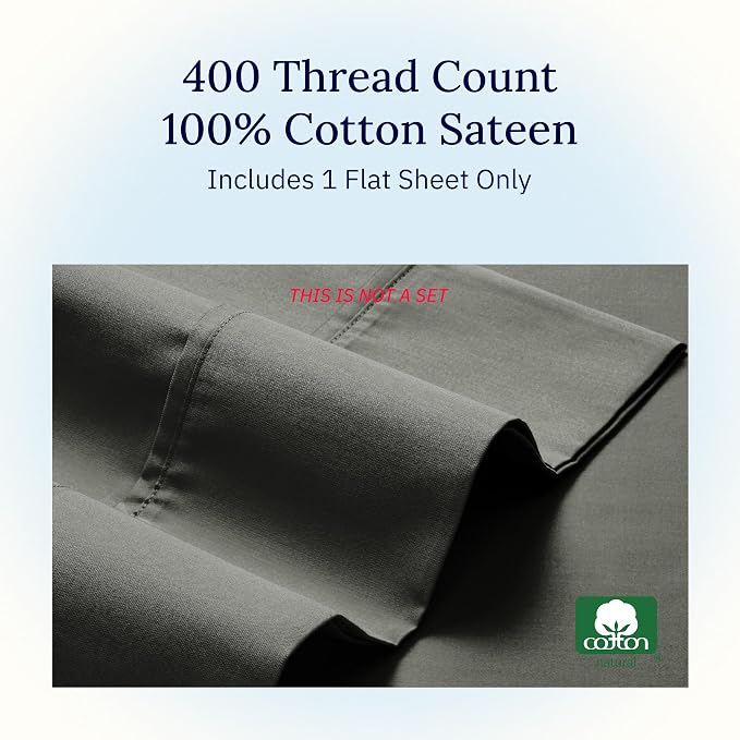 California Design Den Flat King Sheet Only - Image 5