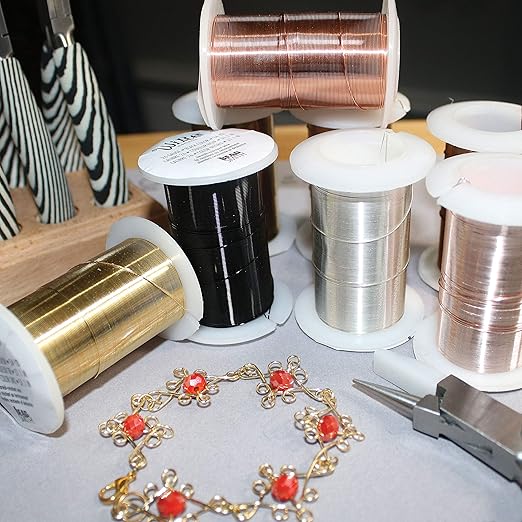 The Beadsmith Wire Elements 30-Gauge Lacquered Tarnish-Resistant Copper Wire - Image 5