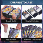 Kabinka MTG Card Sleeves-Turtles 100 Standard Size Pack Clear Front & Matte - Image 5