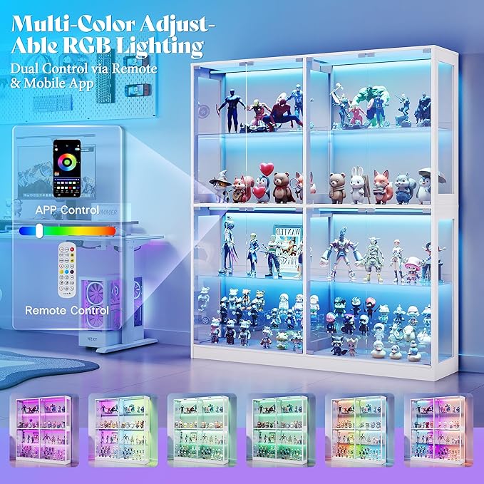 AMERLIFE RGB Display Open Cabinet - Image 3