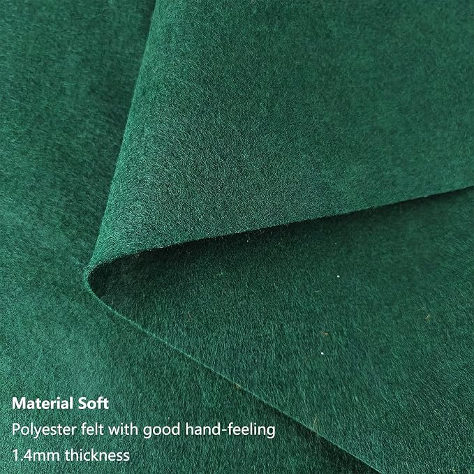 Jtnohx Craft Felt, 1 Square Yard Felt Fabric, 1.4mm Thickness Soft Flexible - Image 4