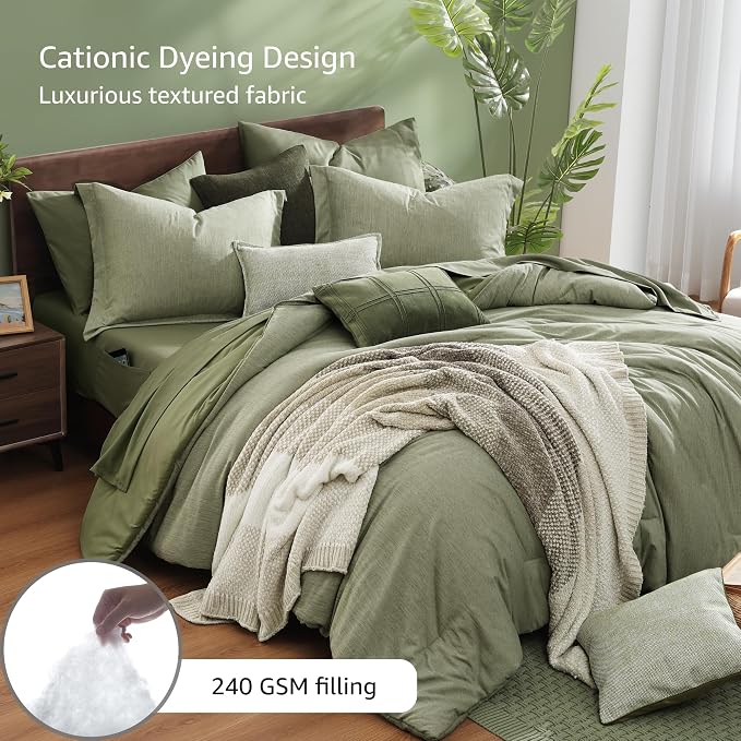 Monbix California King Comforter Set - Image 3