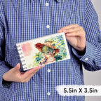 KOVIEDE 100% Cotton Watercolor Paper Pad 3 Pack Cold Press 140lb/300gsm Spiral - Image 6