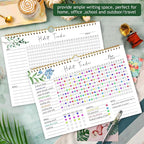 Habit Tracker Calendar, Aesthetic Daily Weekly Goal and Habit Tracker Journal - Image 6