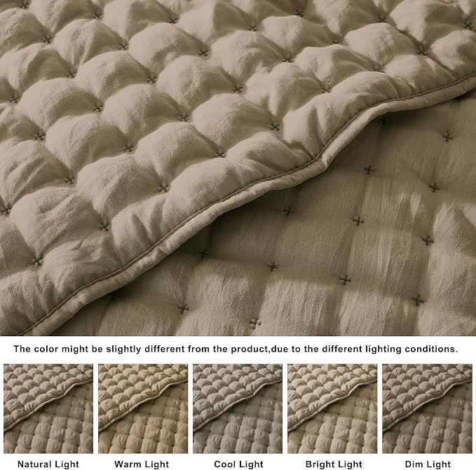 WDCOZY King Size Quilt Bedding Sets - Image 2