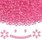 Plastic Pony Beads, for Bracelet, Hair Braiding, Friendship Bracelets, Jewelry by KAKW