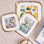 4x4 Picture Frame, Ornate Photo Frame, Hand-Crafted Resin Table Frame, Hanging - Image 7