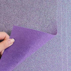 Jtnohx Glitter Felt Fabric, 8 x12 inches Felt Square Glitter - Image 2