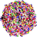 Mandala Crafts 6mm Cup Round Rainbow Sequins - Image 2