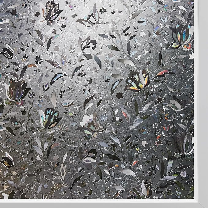 Kromapolis Window Film, Window Privacy Film Frosted, Vinyl Glass Covering by Kromapolis