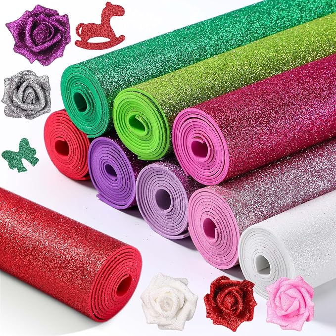 Fainne 8 Pcs Craft Foam Sheet Roll - Image 8