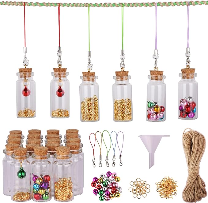 MaxMau 25pcs Small Glass Bottles - Image 4