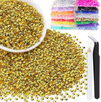 5000pcs 2mm Resin Rhinestones Bulk by BELLEBOOST