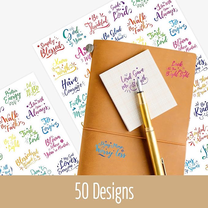 1000 PCS Bible Verse Stickers - Image 3