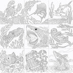 FUNLAVIE Adult Coloring Book - Image 9