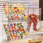 Clear Acrylic Display Case for Collectibles 4 Layer Hobby Figure Display Case - Image 7