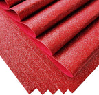 Jtnohx Glitter Felt Fabric, 8 x12 inches Felt Square Glitter - Image 4