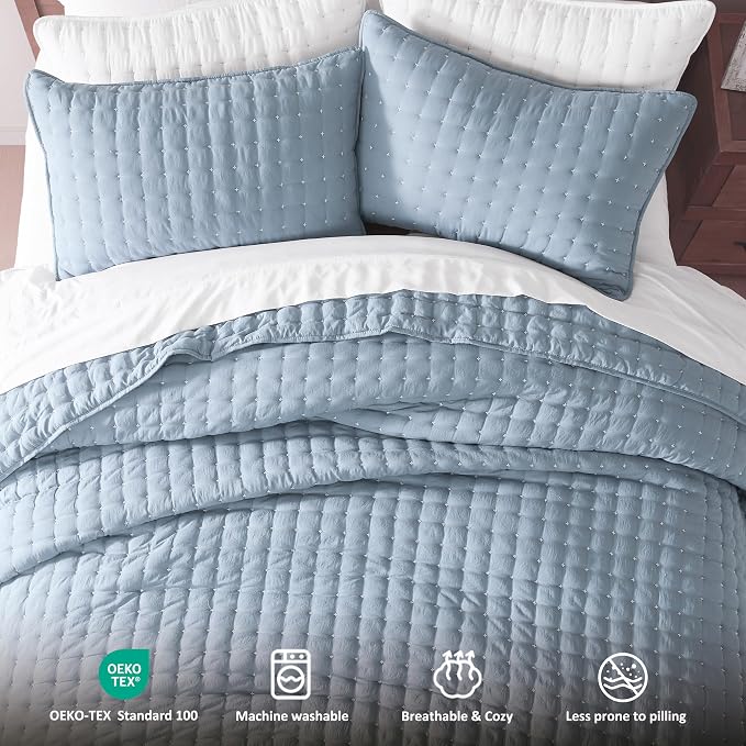 WDCOZY Queen Size Quilts Bedding Sets - Image 7
