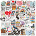 Glitter Reading Stickers for Bookish Adults, Reading Rewards for Students by Unknown