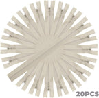 YAKA 20pcs Beige Nylon Invisible Zippers Tailor Sewing Tools Garment - Image 3