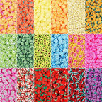 DIYASY 180g Fake Fruit Sprinkles, 6.35 oz Mini Faux Sprinkle Polymer Clay by HandicraftsandDecoration