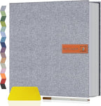 Popotop Large Photo Album Self Adhesive 4x6 5x7 8x10 Scrapbook Album DIY by Popotop