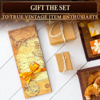 Vintage Feather Quill Pen and Ink Set - Image 9