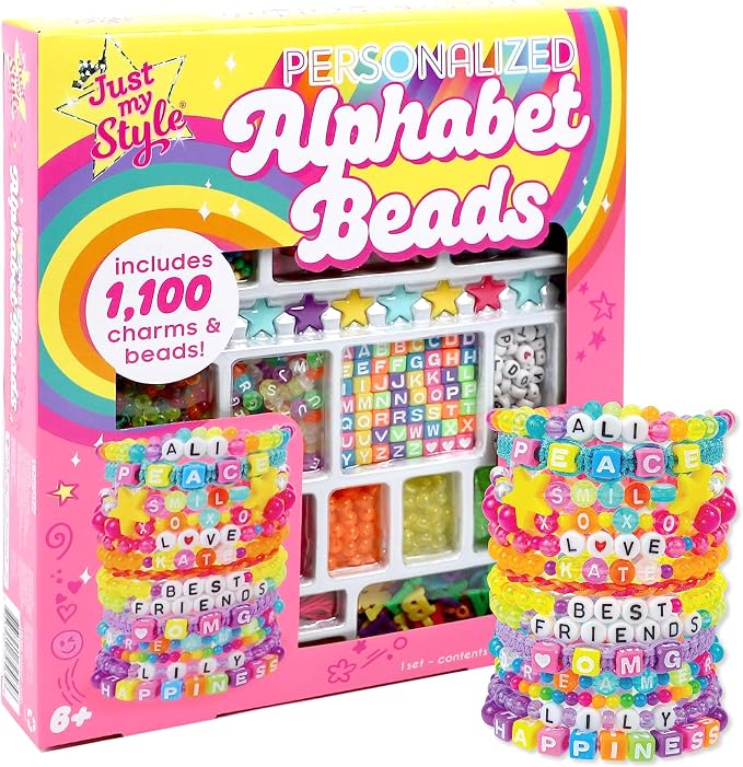Just My Style ABC Beads by Horizon Group Usa, 1000+ Charms & Beads, Alphabet by JustMyStyle