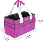 JJRING Craft Organizer Tote Bag, Art Storage Caddy - Image 3