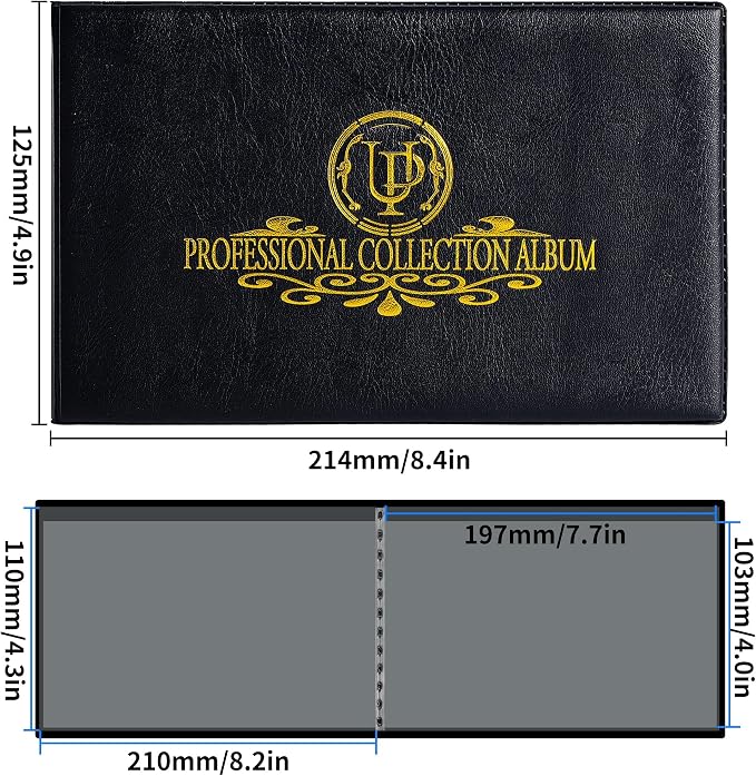 40 Pockets Banknote Currency Collecting Album - Image 2