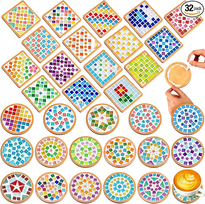 Reallnaive DIY Glass Mosaic Tiles by Unknown