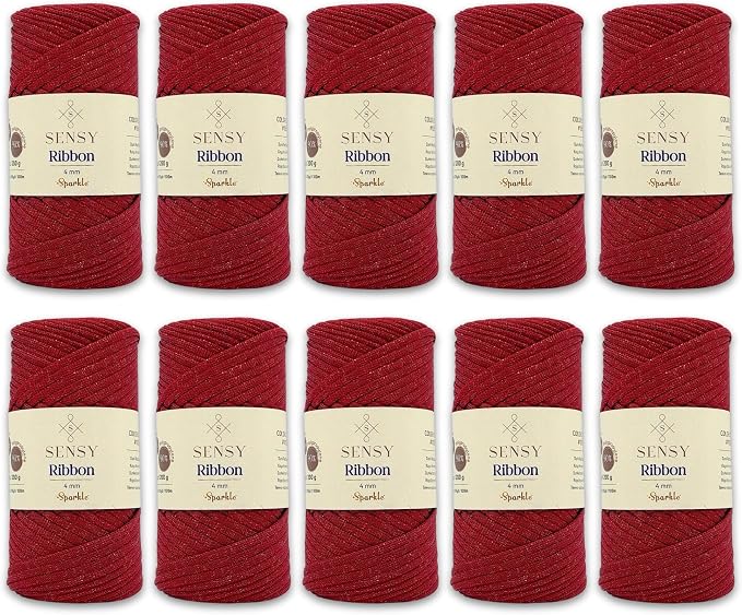 10 Skeins of Sensy Premium 4mm by SSENSY