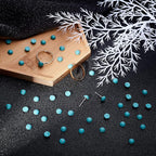 arricraft 100PCS Natural Stone Beads 6mm Turquoise Round Gemstone Loose Beads - Image 4