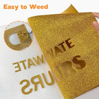 HTVVETUR Glitter Heat Transfer Vinyl - Image 3