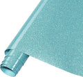 Tintnut Mermaid Blue Glitter Heat Transfer Vinyl Roll, easy cut & weed by Tintnut