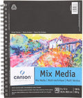 Canson Artist Series Mixed Media Paper, Wirebound Pad, 9x12 inches, 30 Sheets by Unknown