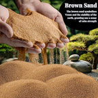 RAINFLOW 15 OZ Fine Brown Sand for Crafts - Image 2