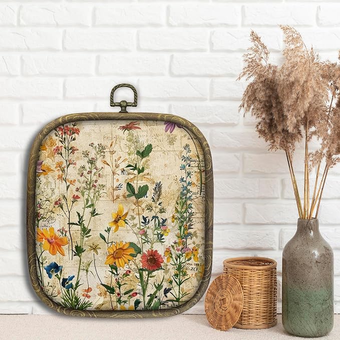 KSDUT Boho Flower Floral Wall Decor Art - Image 3