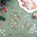 HOMAR 105Pcs DIY Keychain Making Kit Bag Charm Jewelry Chain Making 30 Charms 8 - Image 4