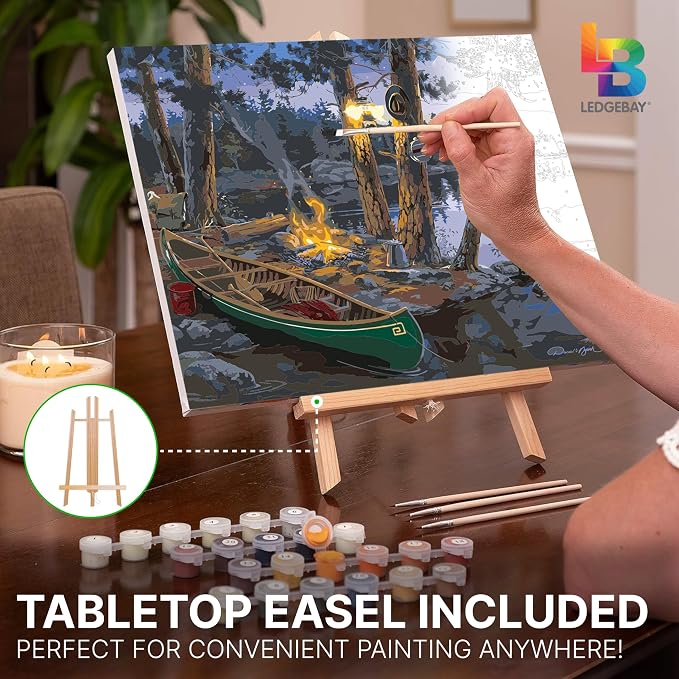 Ledgebay DIY Paint by Numbers Kit - Image 7