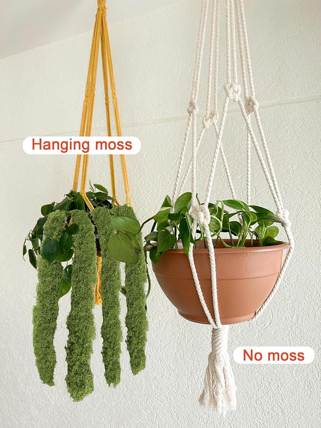 Forlaoers 5.3oz Light Green Artificial Floral Moss Fake Moss Faux Plant - Image 6