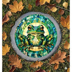 Magnolia Garden 10-Inch Mosaic Frog Stepping Stone - Image 6