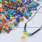 Assorted Glass Beads for Jewelry Making Adults, Bulk Glass Beads for Crafts - Image 7