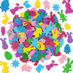 Foam Stickers, 7 Sheets 3D Glitter Foam Easter Stickers by Unknown