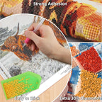 Lxmsja Highland Cows Diamond Art Kits - Image 4