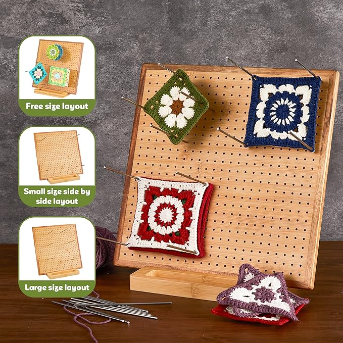 11.8" Crochet Blocking Board - Image 4