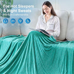 KMUSET Cooling Blanket Full Size（80"x90", Double Sided Summer Cooling Blankets - Image 8