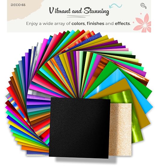 VViViD DECO65 Suede Black Permanent Adhesive Craft Vinyl - Image 5