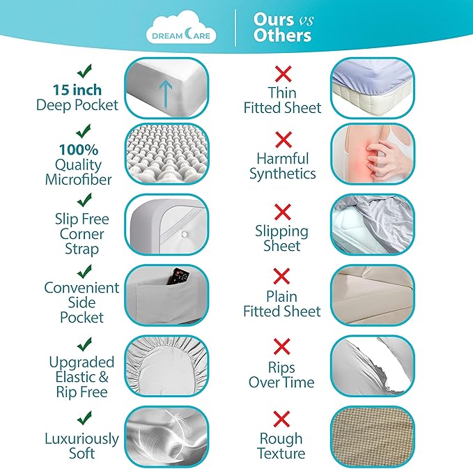 DREAMCARE California King Sheet Sets - Image 2